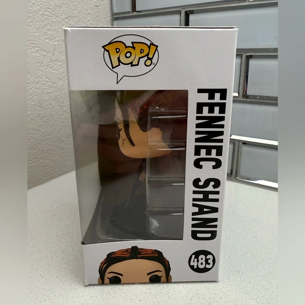 Funko Pop Star Wars Fennec Shand Bobble-Head Figurine 483